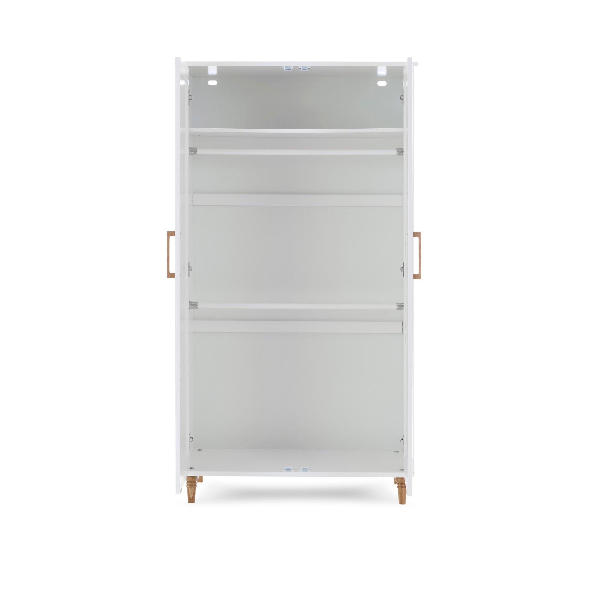 Obaby Orla Wardrobe - White with Oak