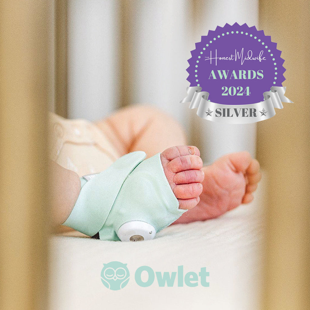 Owlet Medically-Certified Dream Sock® - Dusty Rose