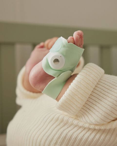 Owlet Medically-Certified Dream Sock® - Mint