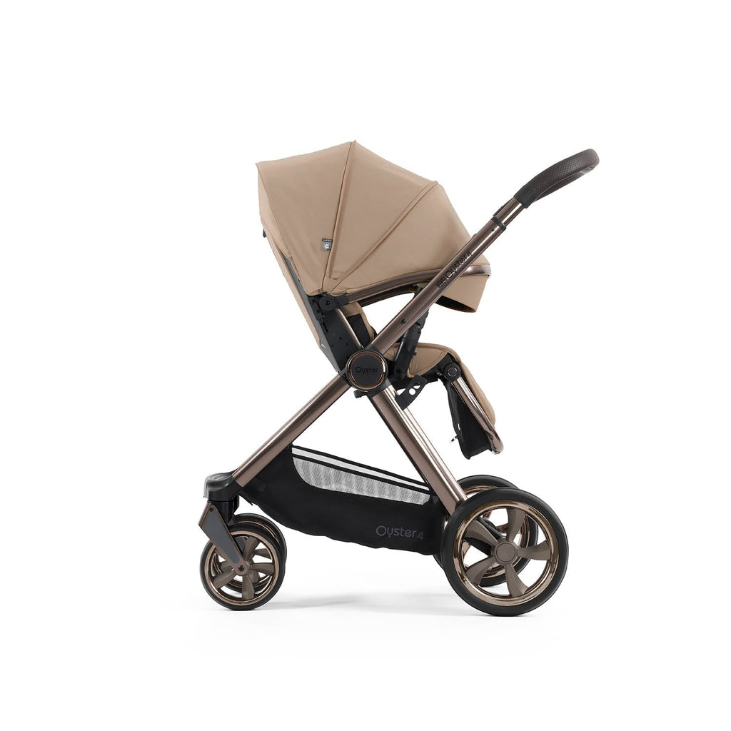BabyStyle Oyster 4 Essential Baby & Toddler 360 Car Seat Bundle - Fawn