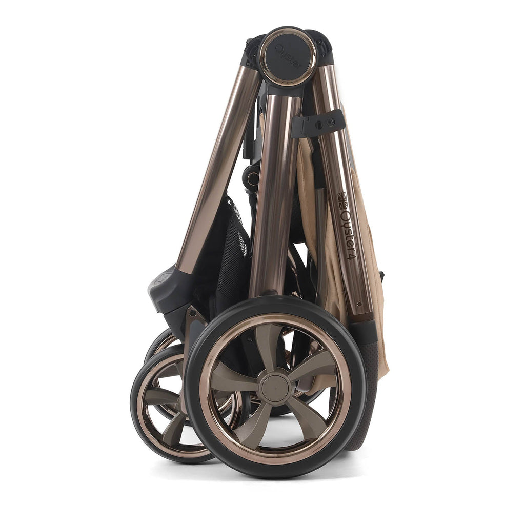 BabyStyle Oyster 4 Essential Baby & Toddler 360 Car Seat Bundle - Fawn