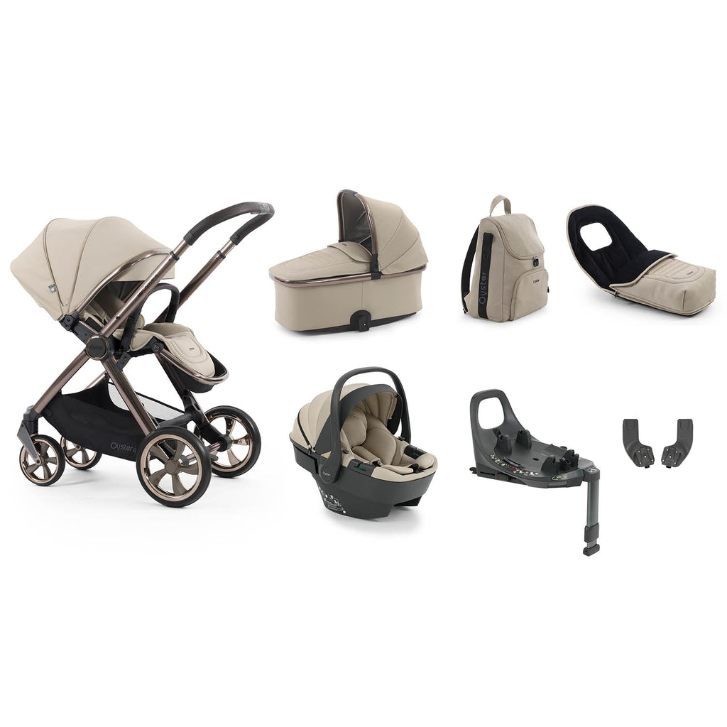 BabyStyle Oyster 4 Luxury 7 Piece Capsule 360 Bundle - Buttermilk