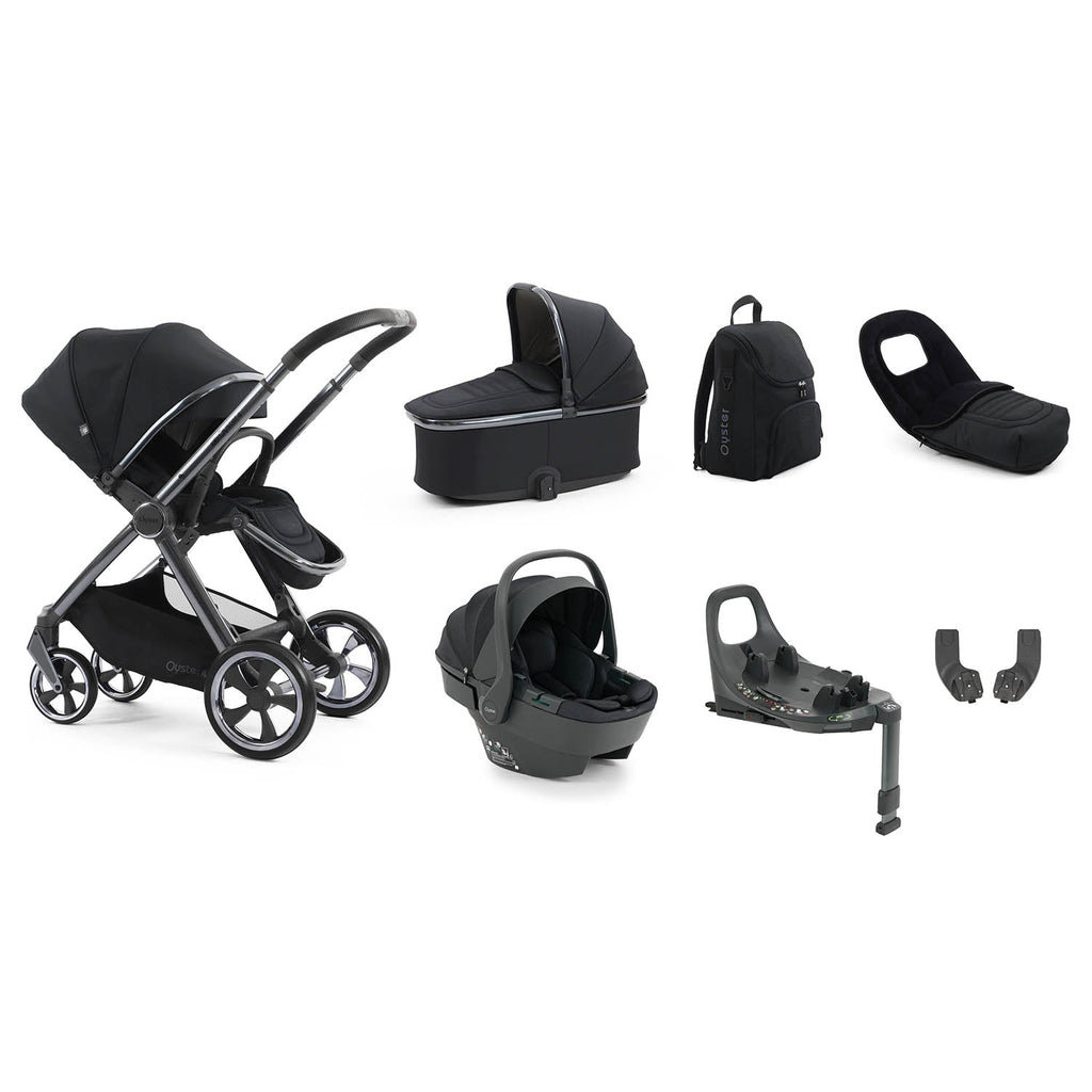 BabyStyle Oyster 4 Luxury 7 Piece Capsule 360 Bundle - Carbonite