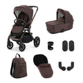 Oyster Vee Pushchair & Accessory Bundle - Chocolate