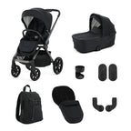 Oyster Vee Pushchair & Accessory Bundle - Liquorice