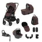 Oyster Vee Luxury Capsule 360 Travel System Bundle - Chocolate