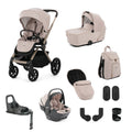 Oyster Vee Luxury Capsule 360 Travel System Bundle - Vanilla