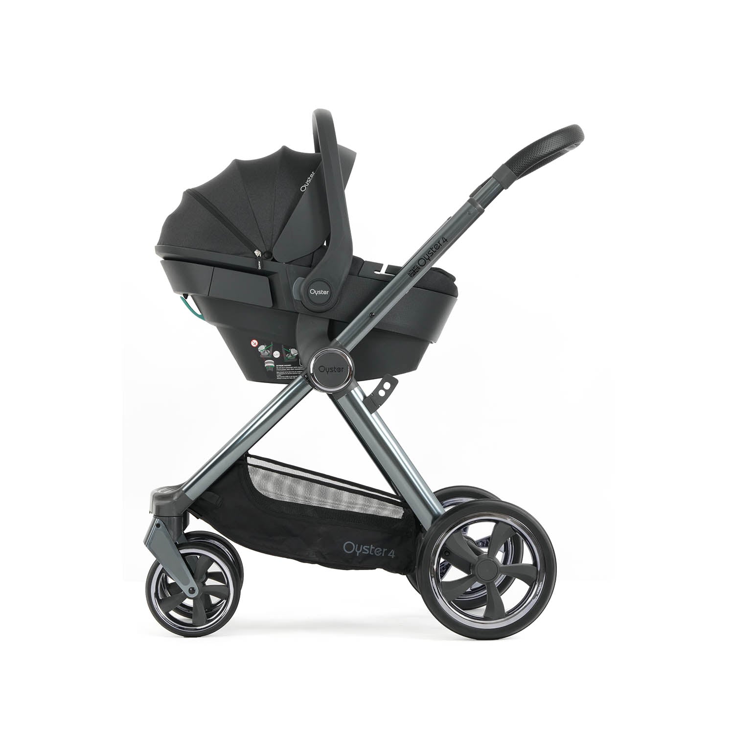 BabyStyle Oyster 4 Essential 5 Piece Capsule 360 Bundle - Carbonite