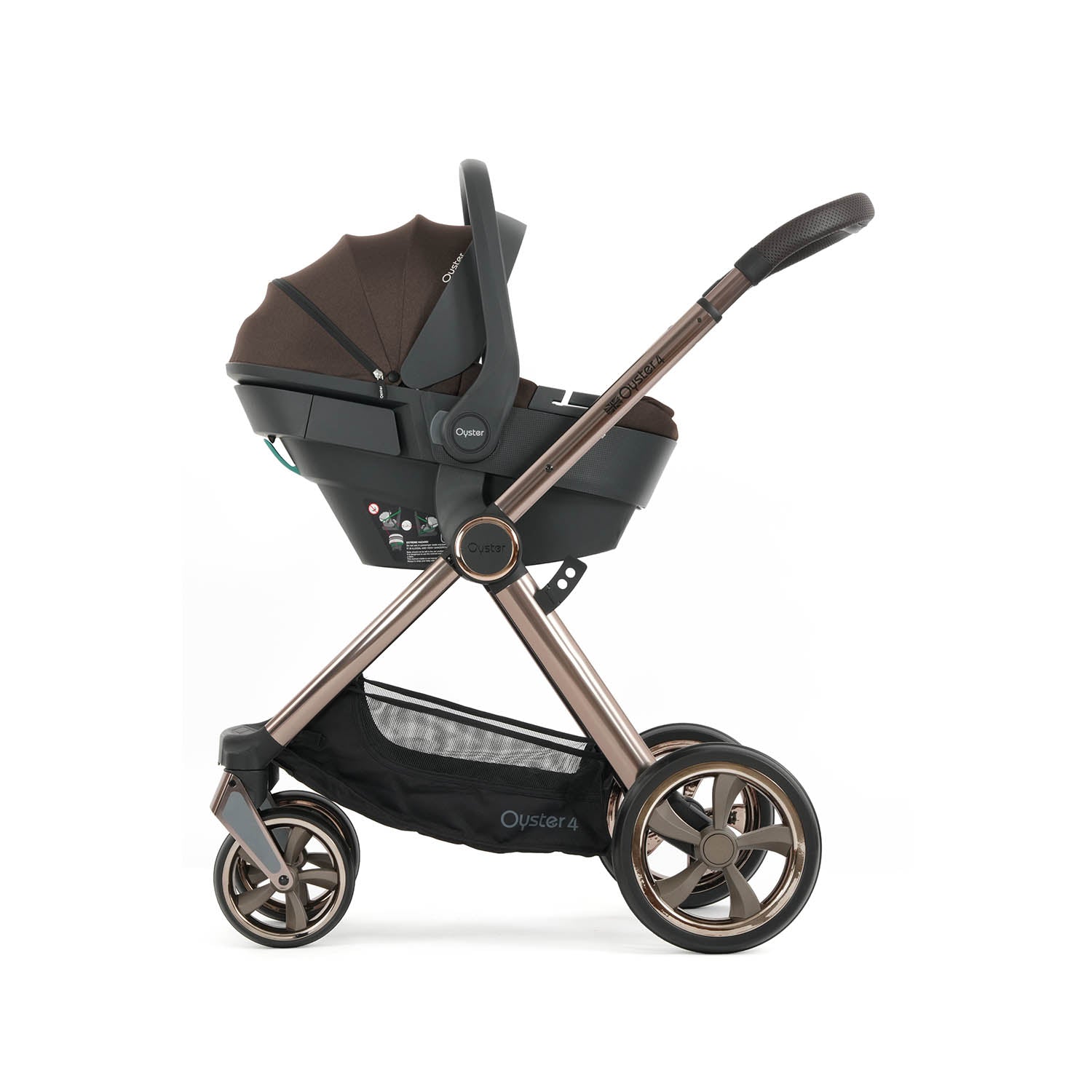 BabyStyle Oyster Capsule 360 Car Seat - Chocolate Velvet