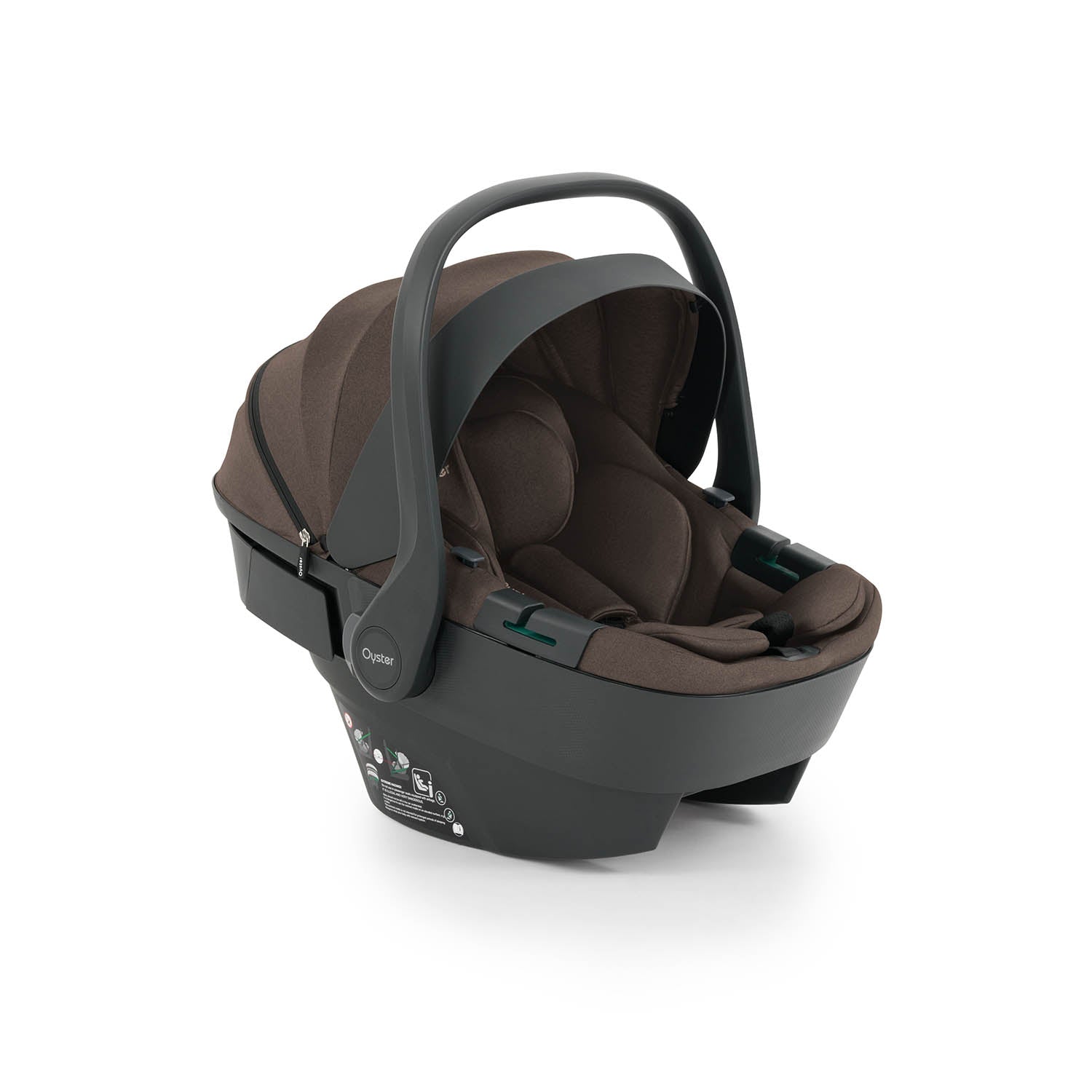 BabyStyle Oyster 4 Luxury Baby & Toddler 360 Car Seat Bundle - Chocolate Velvet