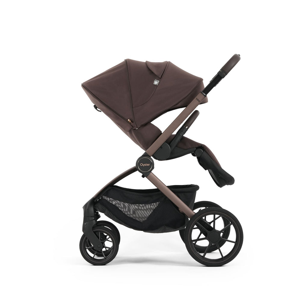 Oyster Vee Pushchair & Accessory Bundle - Chocolate