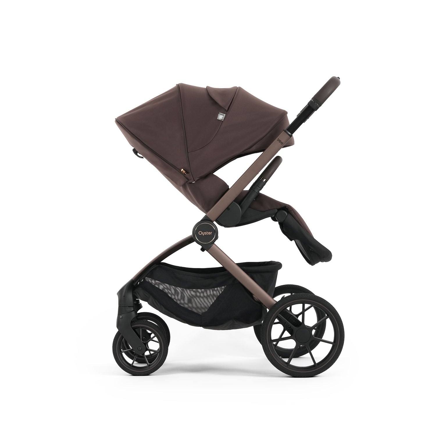 Oyster Vee Luxury Capsule 360 Travel System Bundle - Chocolate