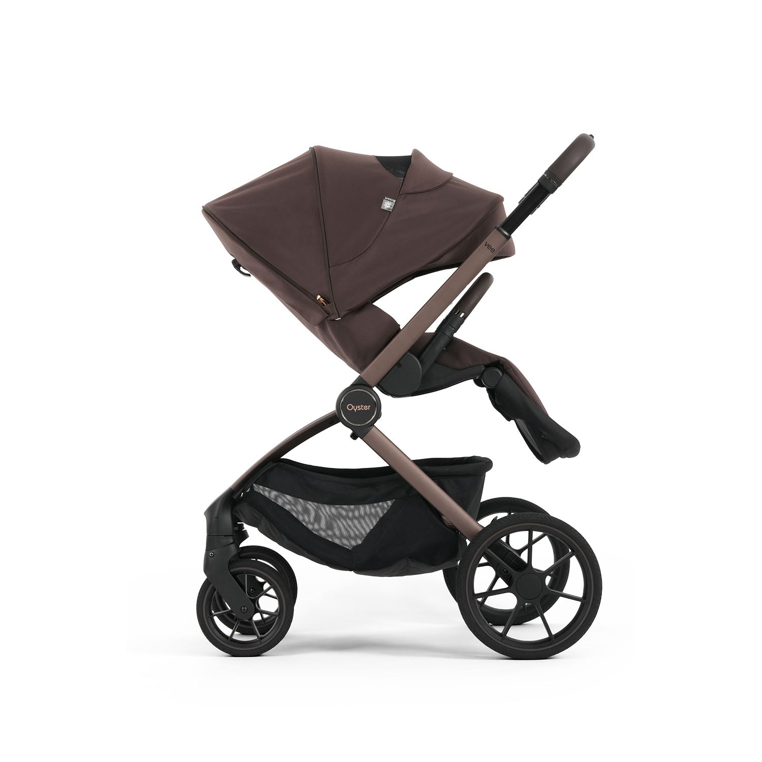 Oyster Vee Pushchair & Accessory Bundle - Chocolate
