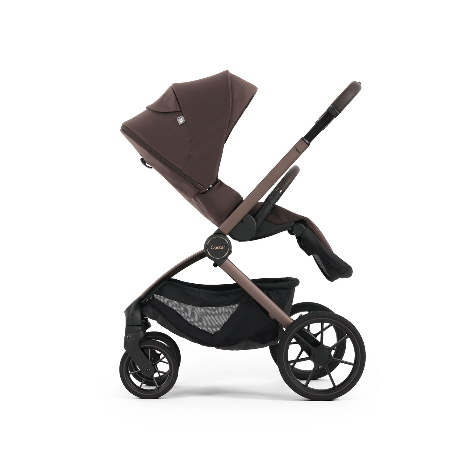Oyster Vee Luxury Capsule 360 Travel System Bundle - Chocolate
