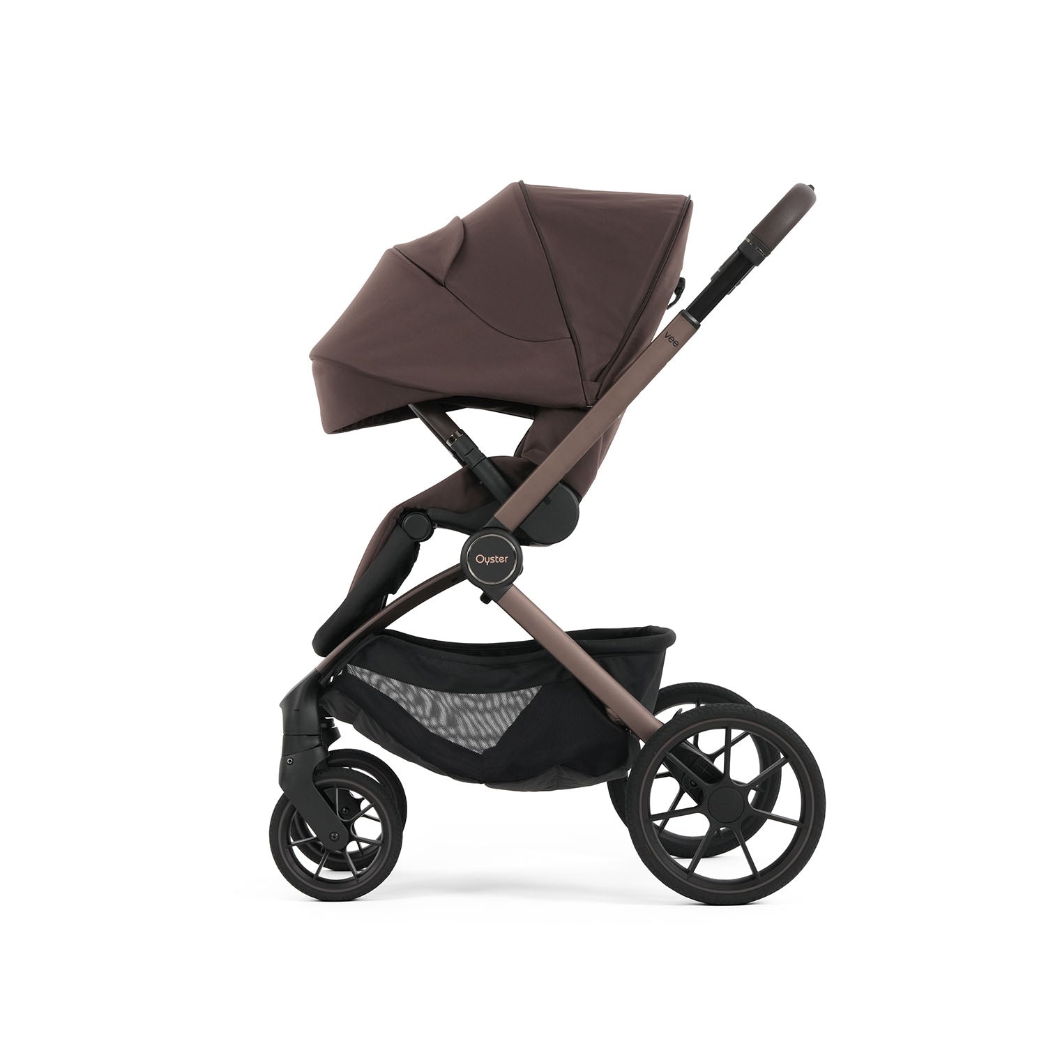 Oyster Vee Luxury Capsule 360 Travel System Bundle - Chocolate