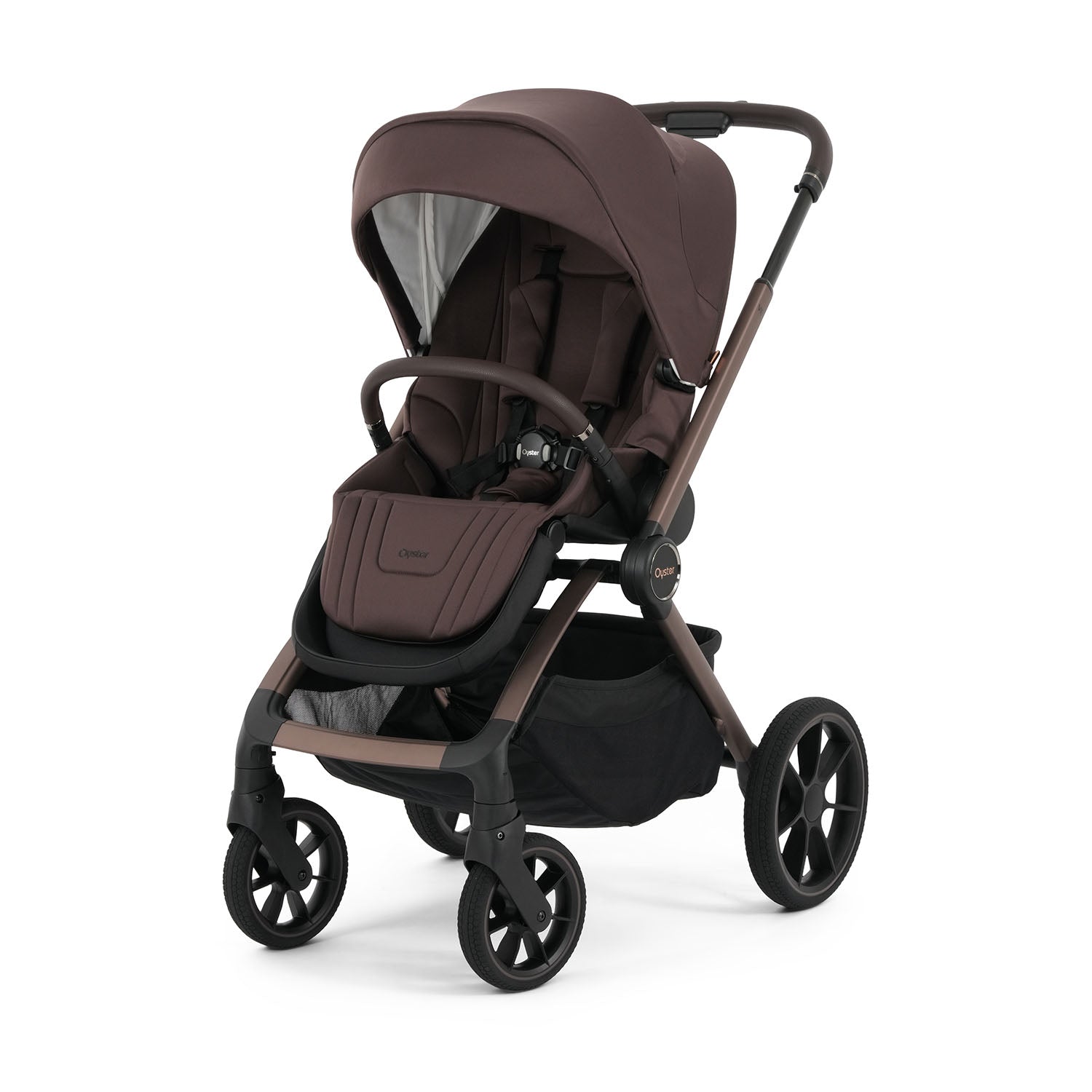 Oyster Vee Luxury Capsule 360 Travel System Bundle - Chocolate