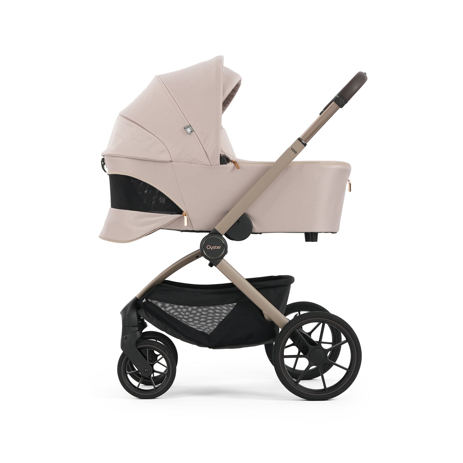 Oyster Vee Luxury Capsule 360 Travel System Bundle - Vanilla