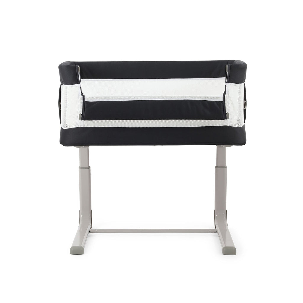 BabyStyle Oyster Home Wiggle Dropside Co-Sleeper Crib - Carbonite 56
