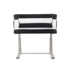 BabyStyle Oyster Home Wiggle Dropside Co-Sleeper Crib - Carbonite 56