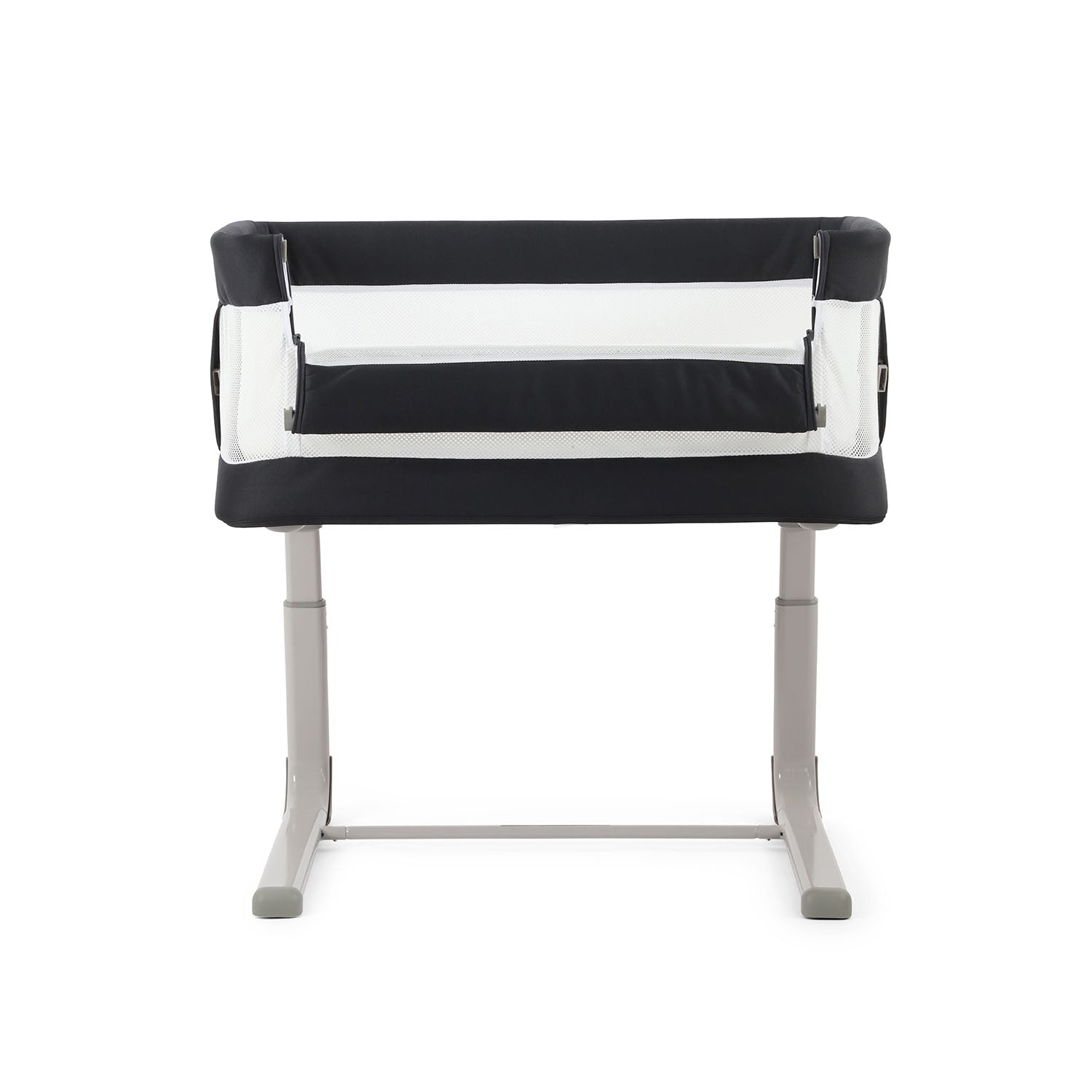 BabyStyle Oyster Home Wiggle Dropside Co-Sleeper Crib - Carbonite 56