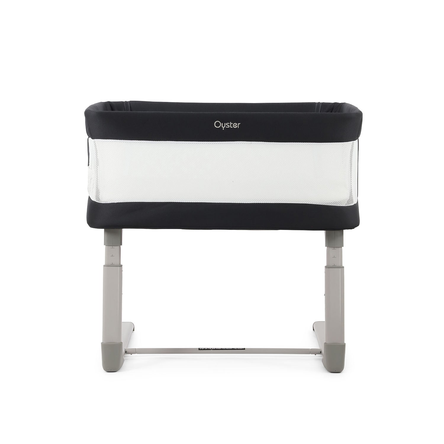 BabyStyle Oyster Home Wiggle Dropside Co-Sleeper Crib - Carbonite 5