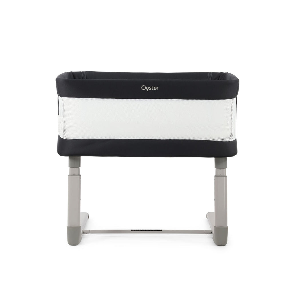 BabyStyle Oyster Home Wiggle Dropside Co-Sleeper Crib - Carbonite 6