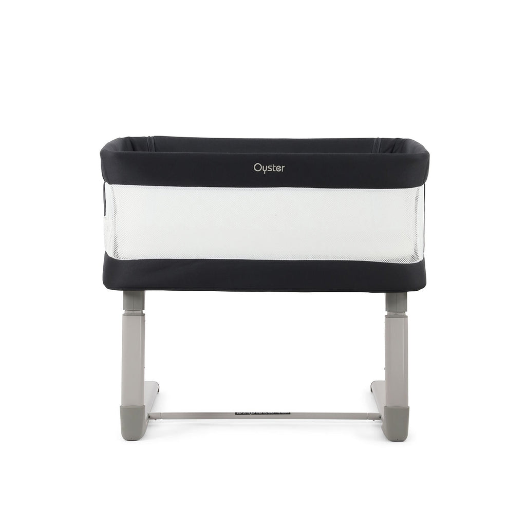 BabyStyle Oyster Home Wiggle Dropside Co-Sleeper Crib - Carbonite 7