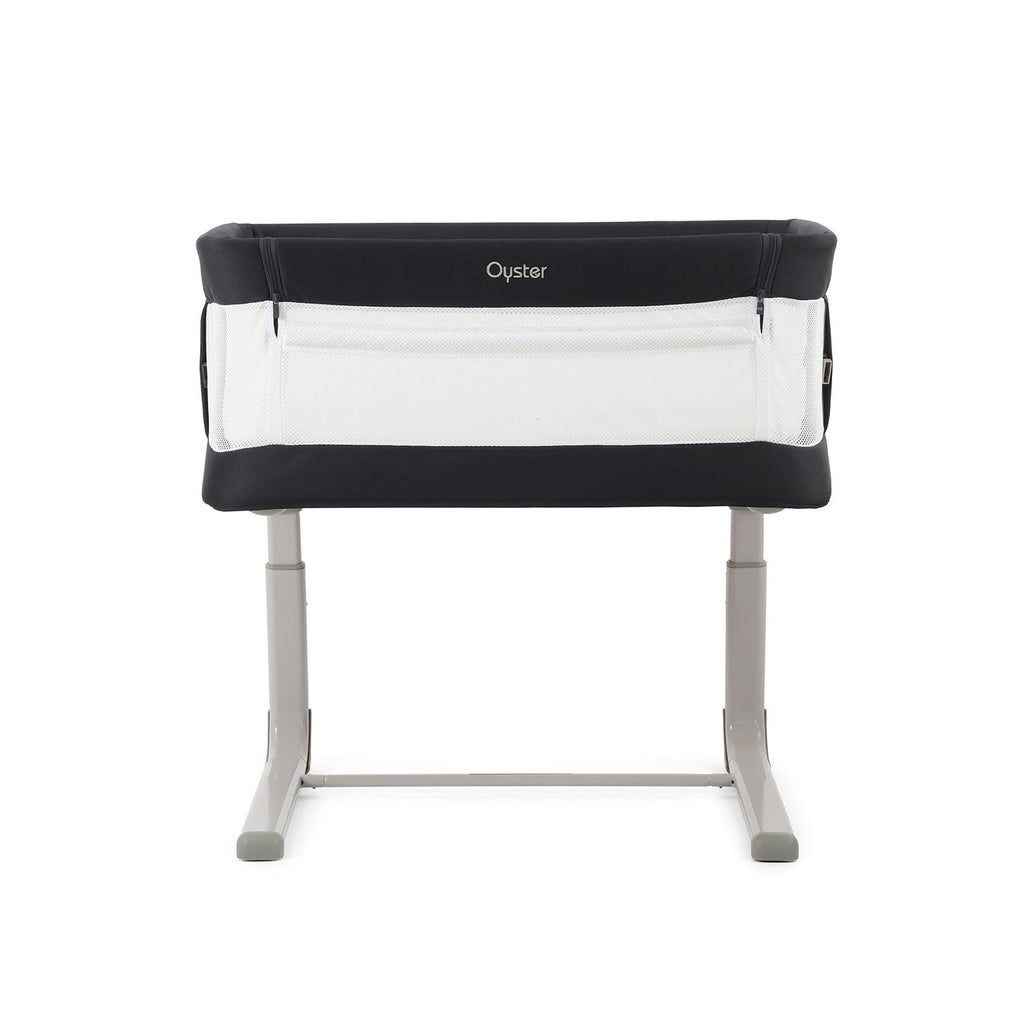 BabyStyle Oyster Home Wiggle Dropside Co-Sleeper Crib - Carbonite 12