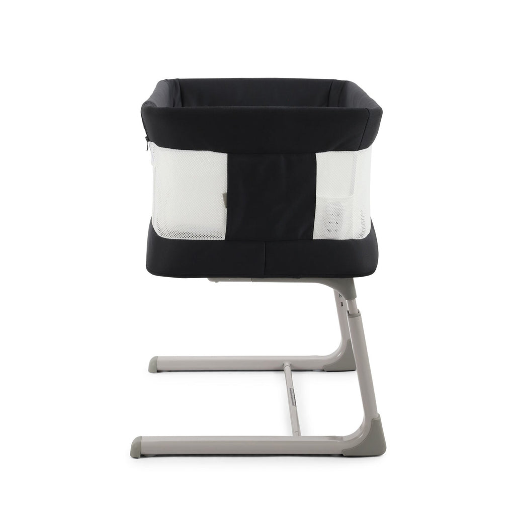 BabyStyle Oyster Home Wiggle Dropside Co-Sleeper Crib - Carbonite 39