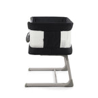 BabyStyle Oyster Home Wiggle Dropside Co-Sleeper Crib - Carbonite 41