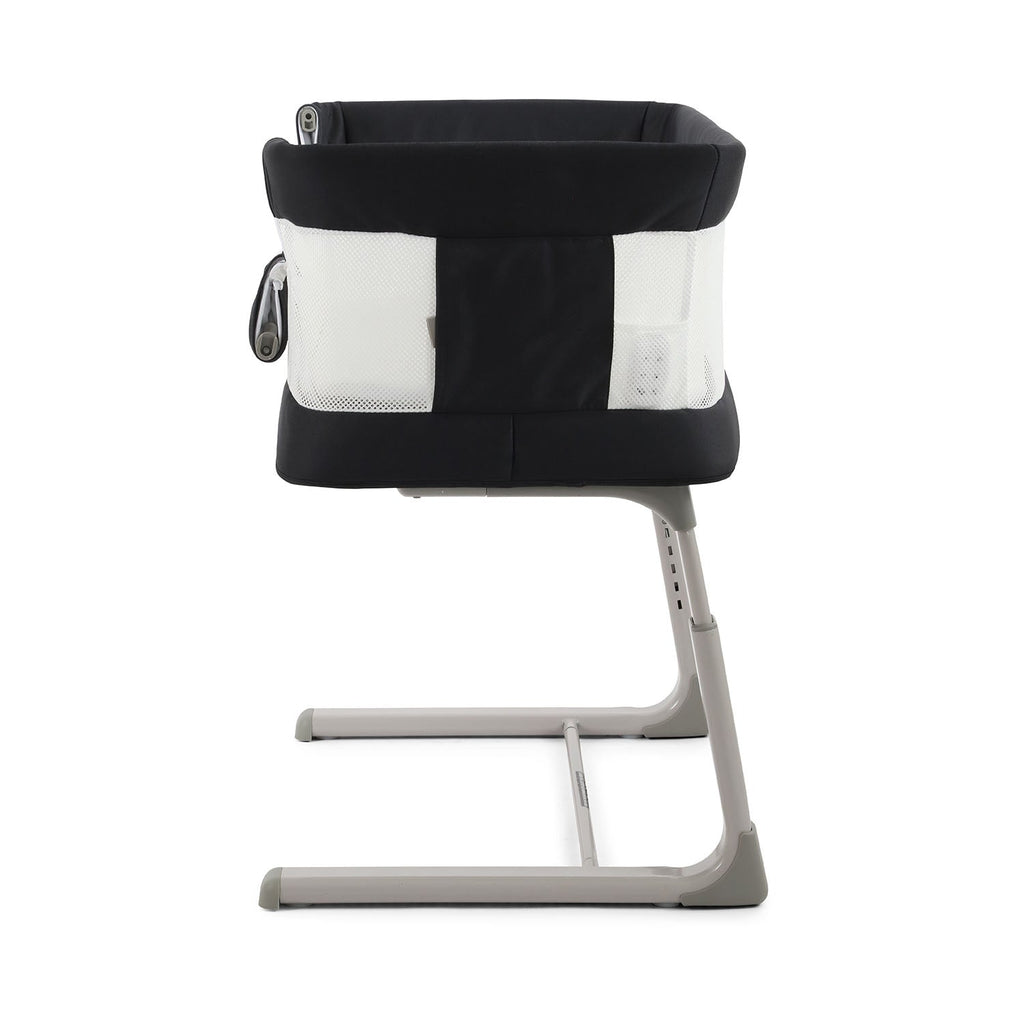 BabyStyle Oyster Home Wiggle Dropside Co-Sleeper Crib - Carbonite 44
