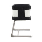 BabyStyle Oyster Home Wiggle Dropside Co-Sleeper Crib - Carbonite 46