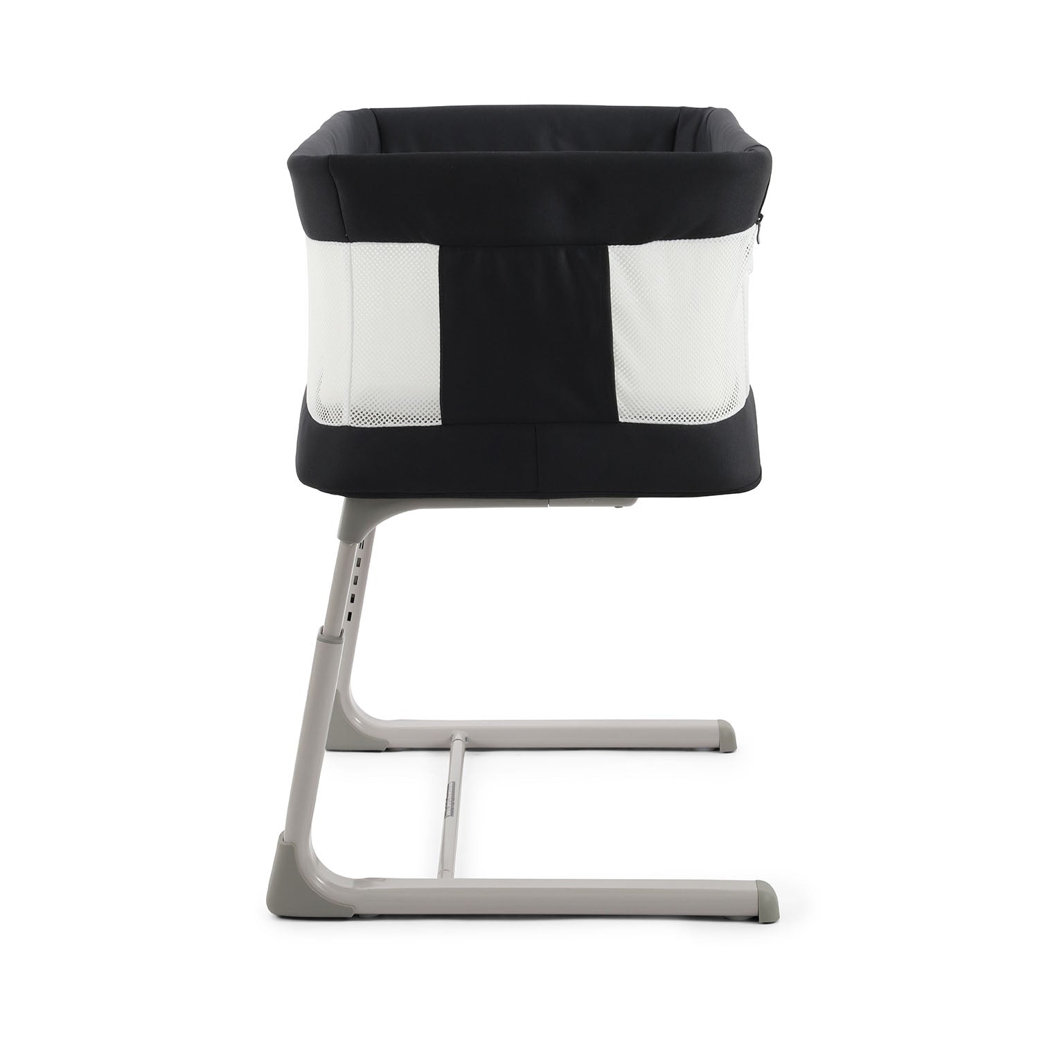 BabyStyle Oyster Home Wiggle Dropside Co-Sleeper Crib - Carbonite 46