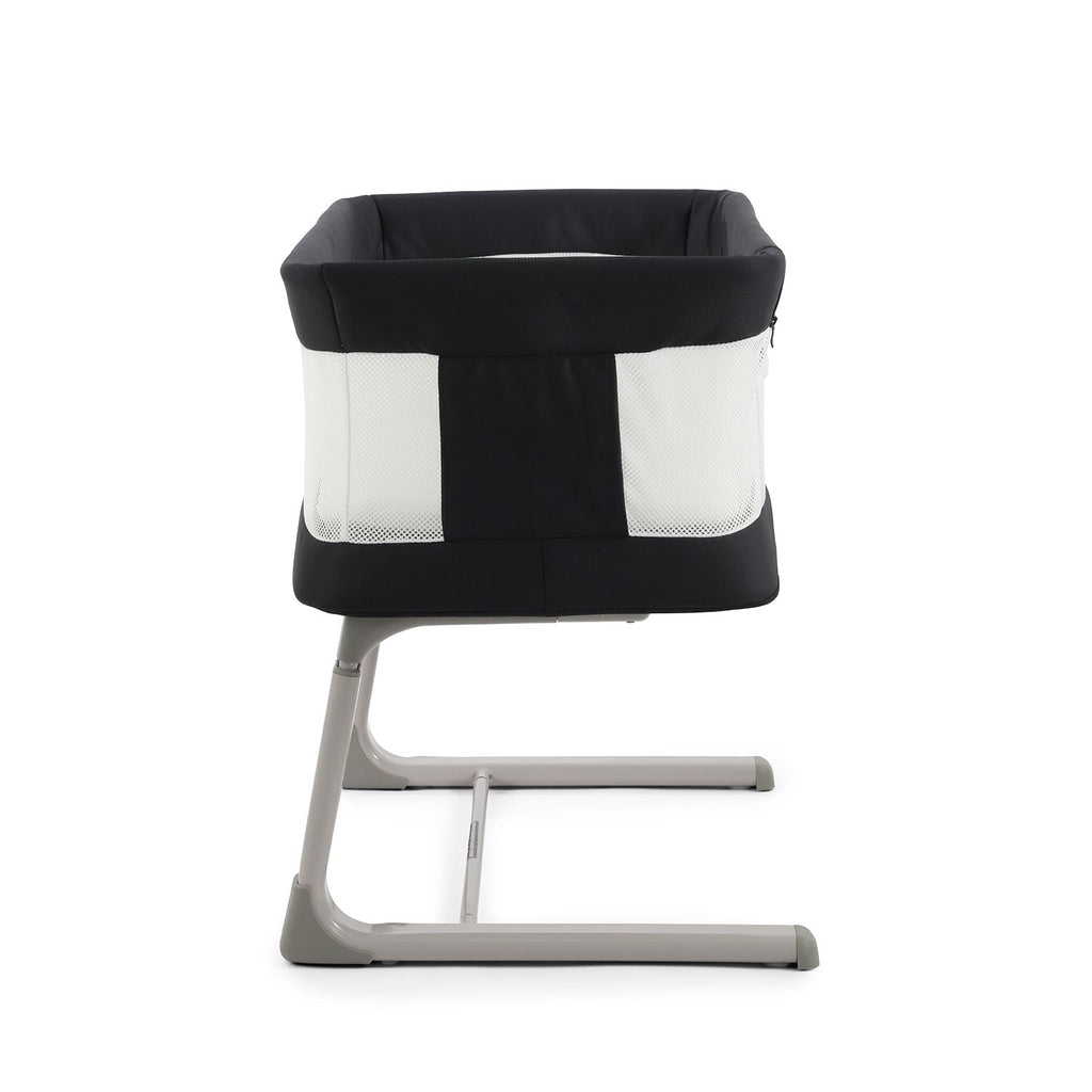BabyStyle Oyster Home Wiggle Dropside Co-Sleeper Crib - Carbonite 50
