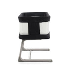 BabyStyle Oyster Home Wiggle Dropside Co-Sleeper Crib - Carbonite 50