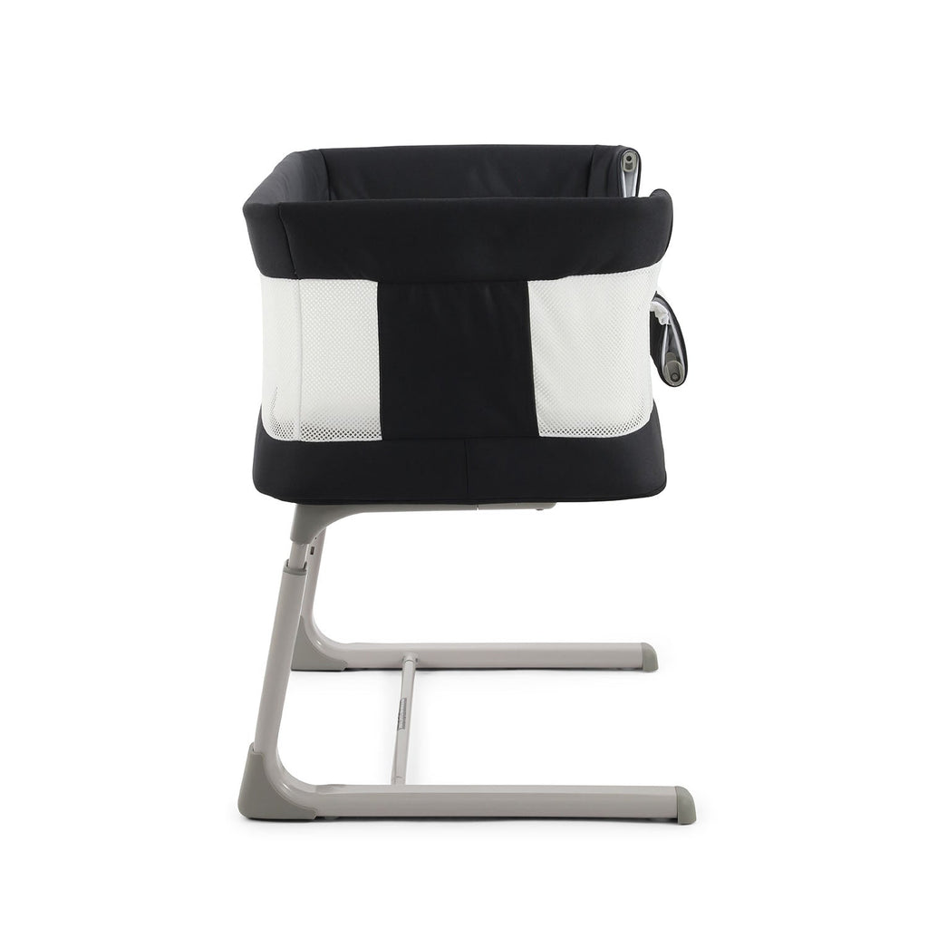BabyStyle Oyster Home Wiggle Dropside Co-Sleeper Crib - Carbonite 52