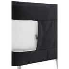 BabyStyle Oyster Home Wiggle Dropside Co-Sleeper Crib - Carbonite 57