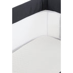 BabyStyle Oyster Home Wiggle Dropside Co-Sleeper Crib - Carbonite 65