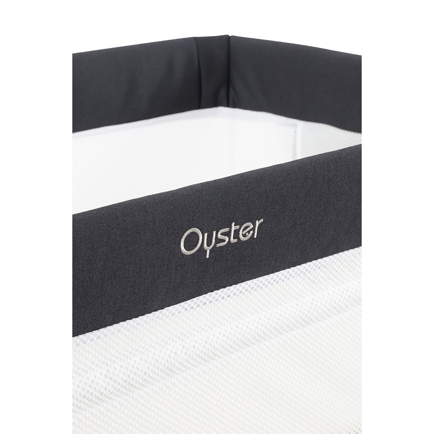 BabyStyle Oyster Home Wiggle Dropside Co-Sleeper Crib - Carbonite 68