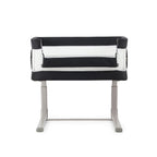 BabyStyle Oyster Home Wiggle Dropside Co-Sleeper Crib - Carbonite 71