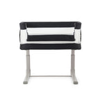 BabyStyle Oyster Home Wiggle Dropside Co-Sleeper Crib - Carbonite 2