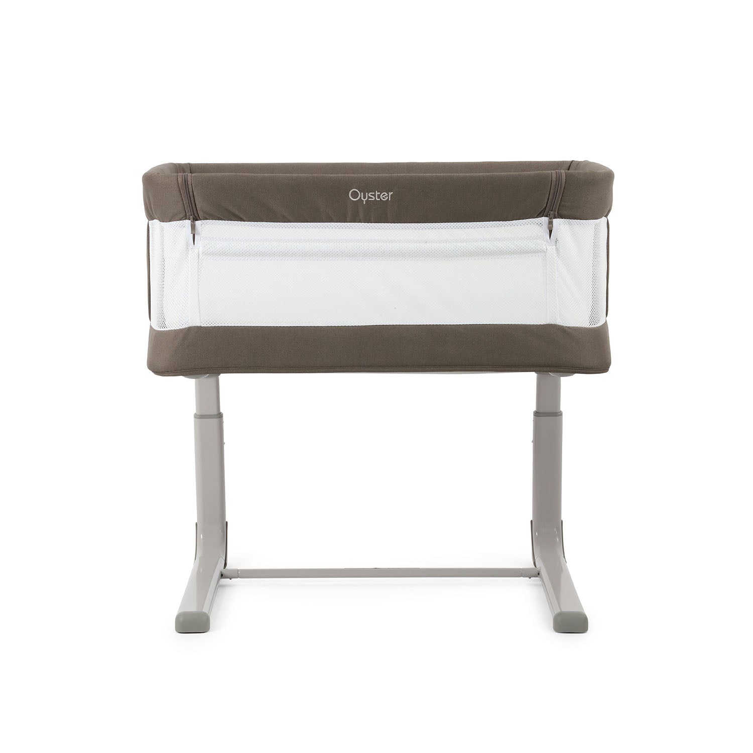 BabyStyle Oyster Home Wiggle Dropside Co-Sleeper Crib - Mink 12