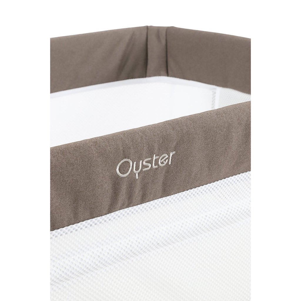 BabyStyle Oyster Home Wiggle Dropside Co-Sleeper Crib - Mink 69
