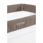 BabyStyle Oyster Home Wiggle Dropside Co-Sleeper Crib - Mink 69