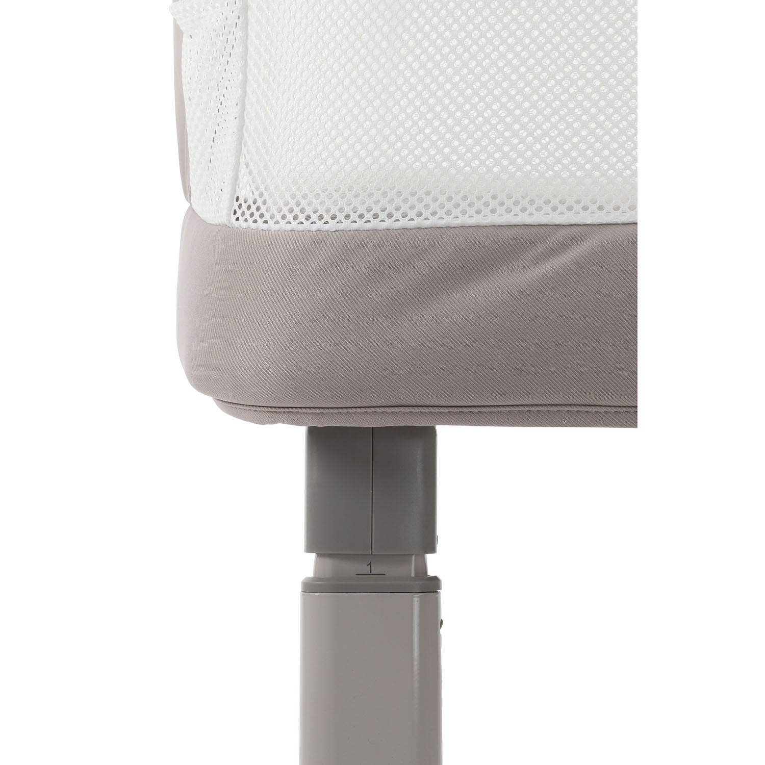 BabyStyle Oyster Home Wiggle Dropside Co-Sleeper Crib - Stone 13