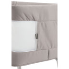 BabyStyle Oyster Home Wiggle Dropside Co-Sleeper Crib - Stone 58