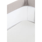 BabyStyle Oyster Home Wiggle Dropside Co-Sleeper Crib - Stone 66