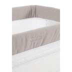 BabyStyle Oyster Home Wiggle Dropside Co-Sleeper Crib - Stone 69
