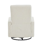 Tutti Bambini Paige Recliner Glider Nursery Chair - Vanilla Boucle