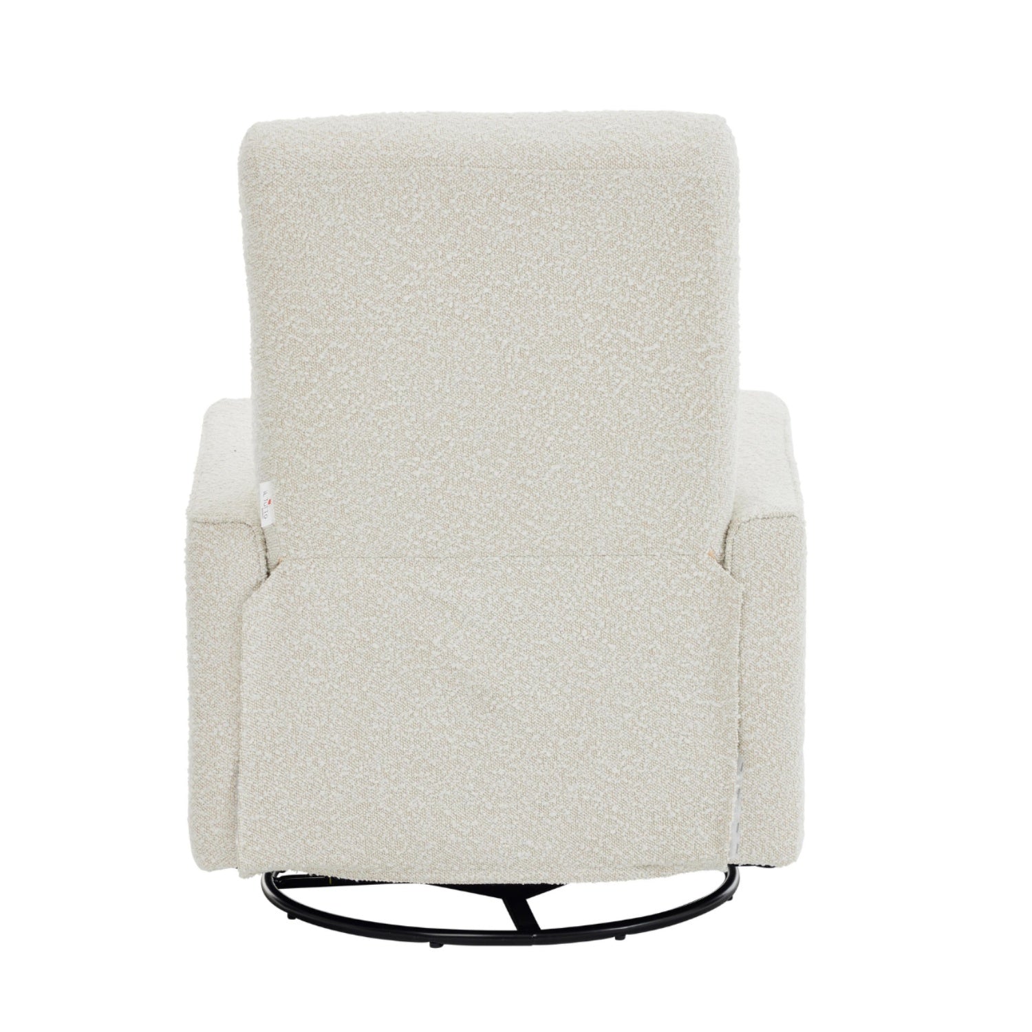 Tutti Bambini Paige Recliner Glider Nursery Chair - Vanilla Boucle